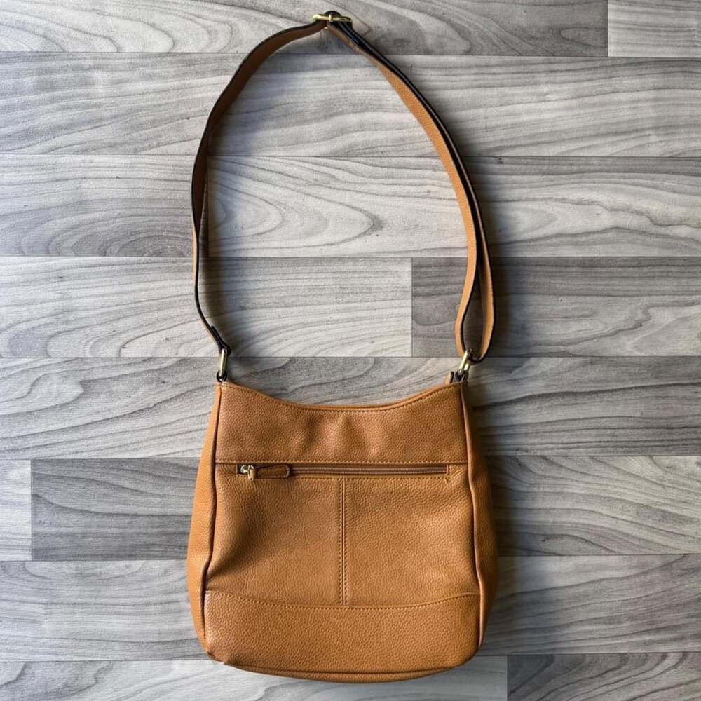 Giani Bernini Tan Leather Shoulder Bag